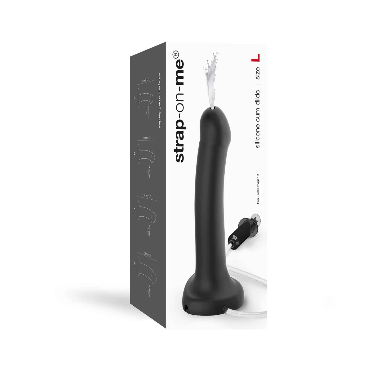 Strap-on-me CUM Semi-Realistic Squirting Dildo