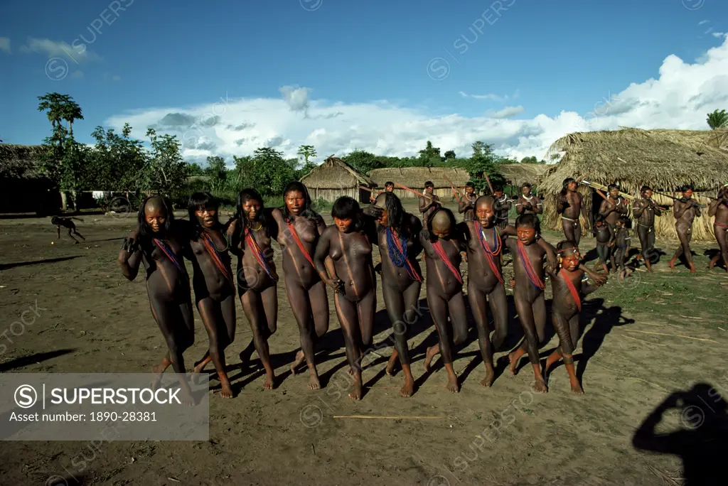 Xingu dance Brazil South America