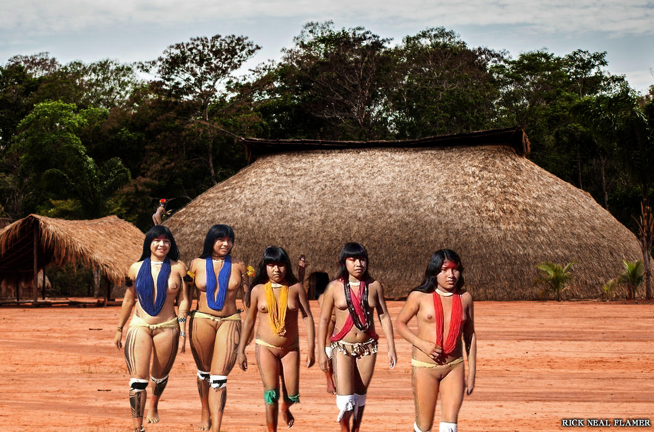 XINGU AMAZON TRIBE by rick7777 on DeviantArt