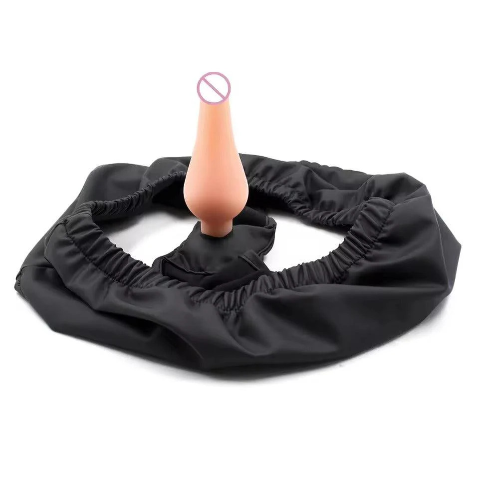 Chastity Panties with Dildo for BDSM Sex Kink Plus Size Lingerie