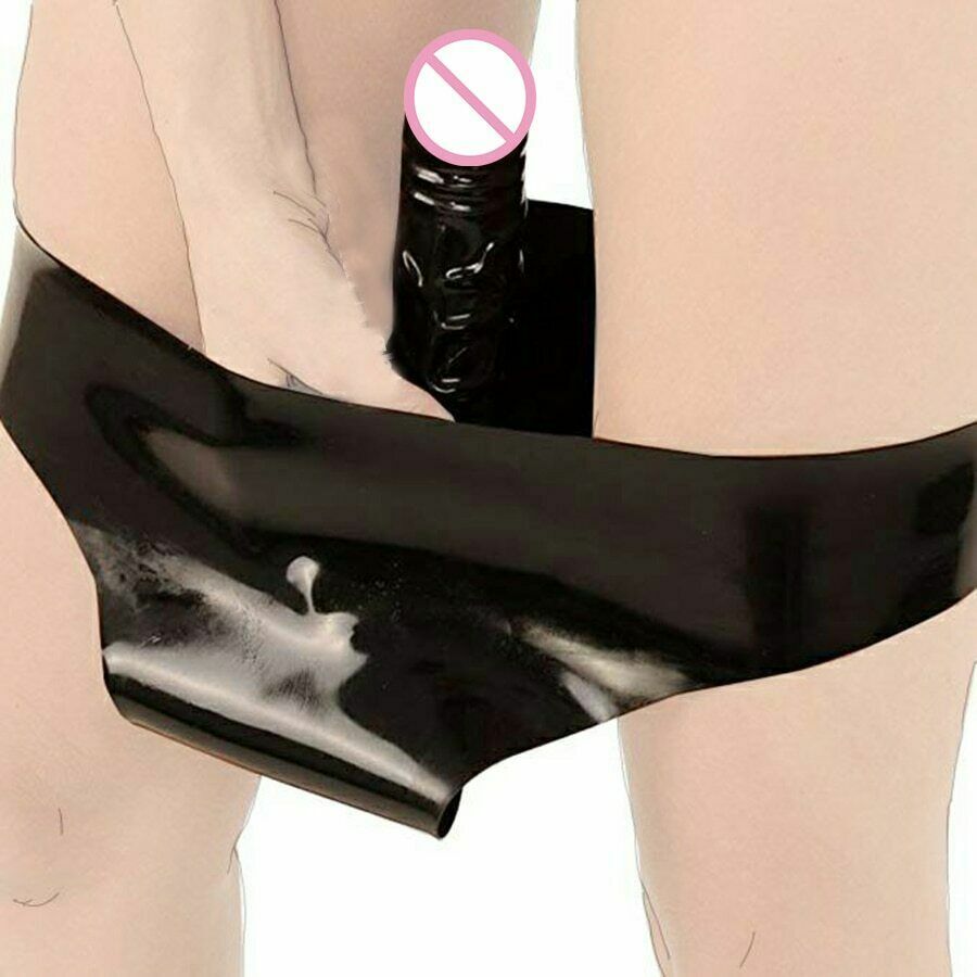 Chastity Panties with Dildo Panty Underwear Butt Anal Plug Strap on Sex Toys USA
