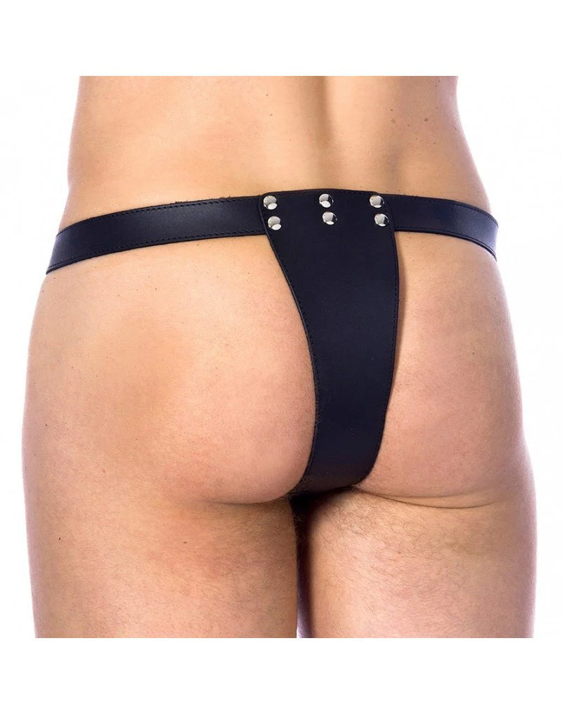 Chastity Belt Men with Anal Dildo