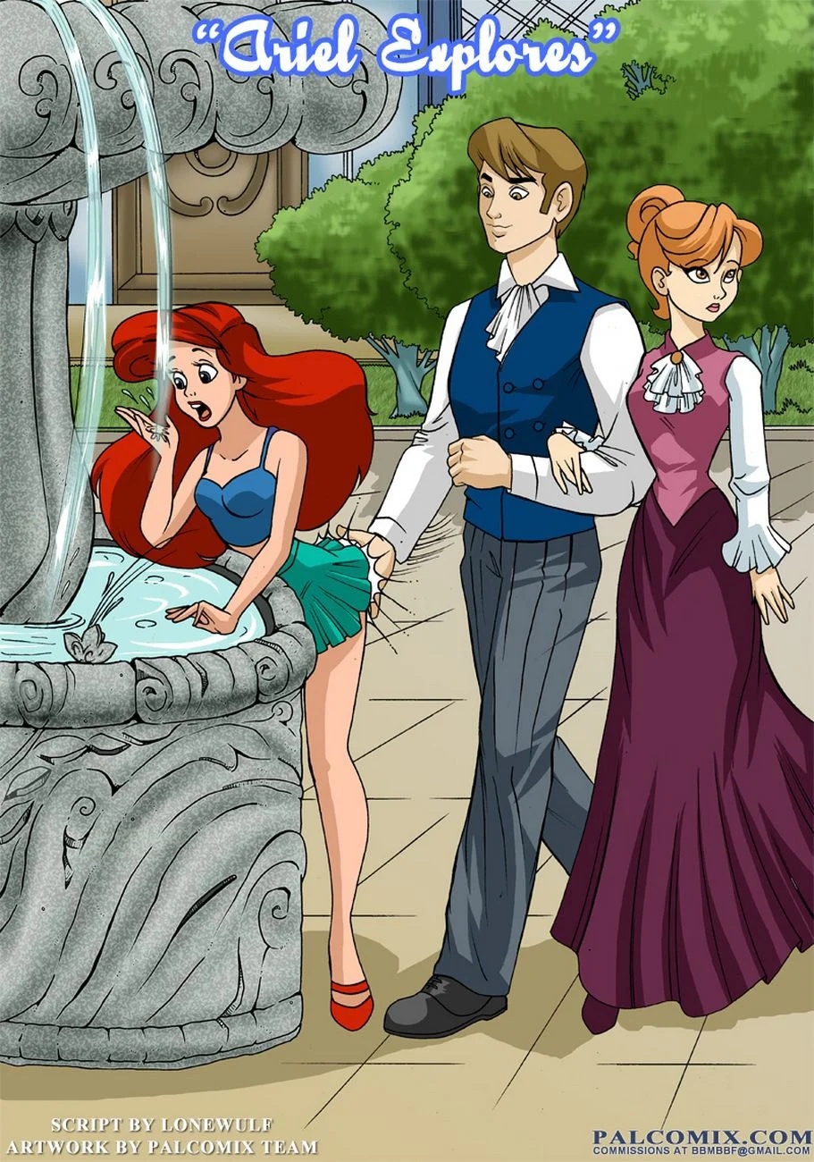 Ariel Explores The Little Mermaid Palcomix
