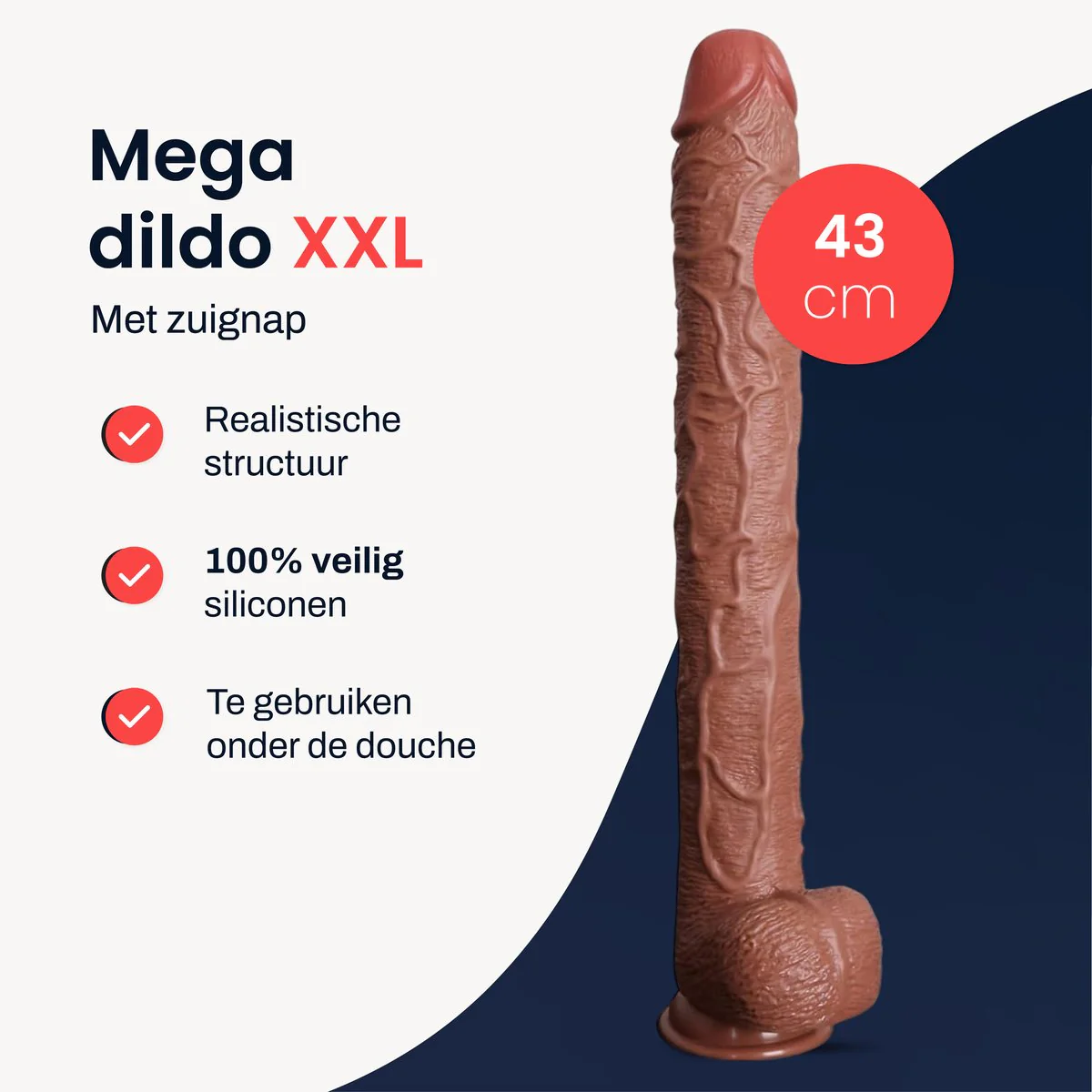 Jespro Mega grote dildo XXL
