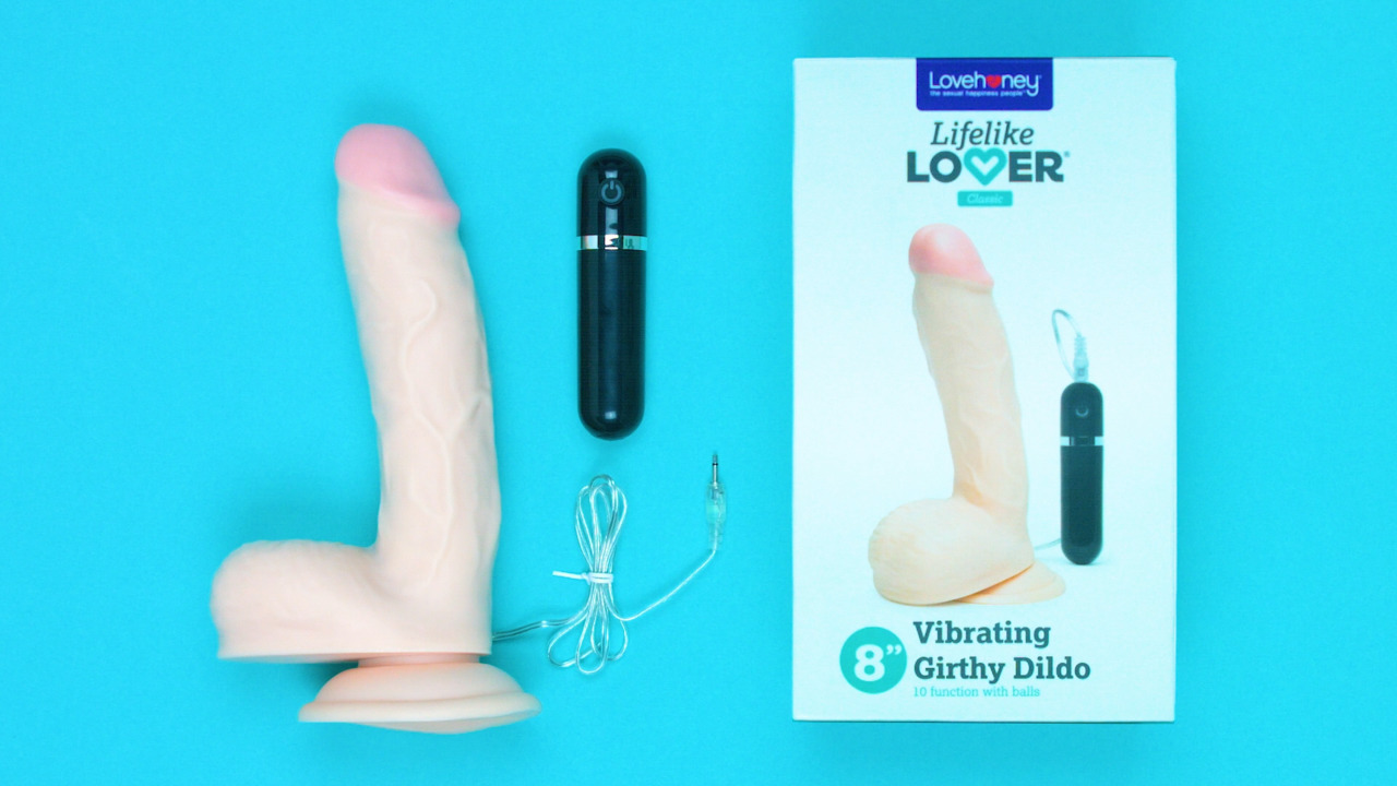 Lifelike Lover Classic 8 Inch Extra Girthy Realistic Vibrator