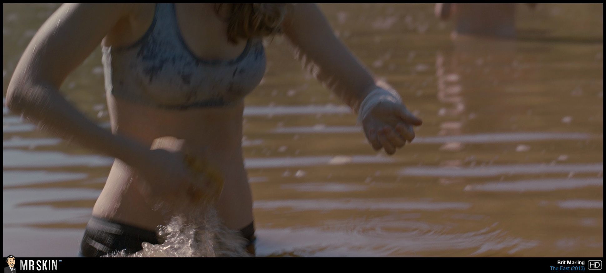 Naked Brit Marling in The East ANCENSORED