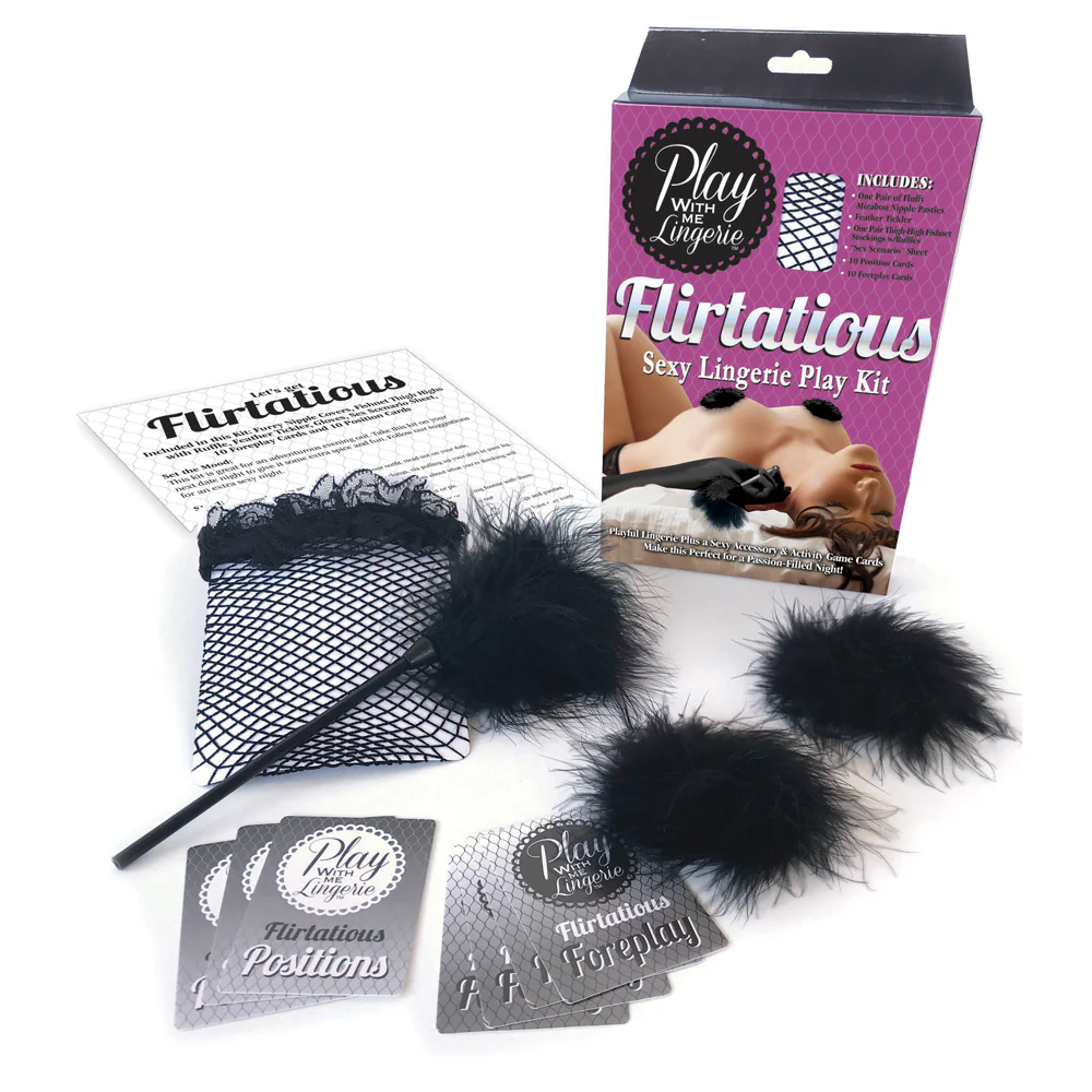 Play With Me Flirtatious Lingerie Play Kit
