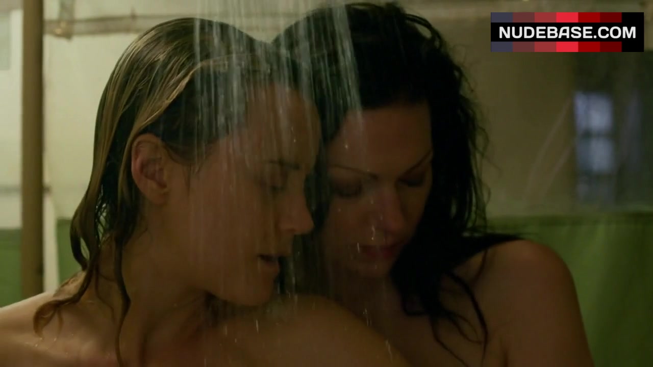 Laura Prepon Lesbian Scene in Shower