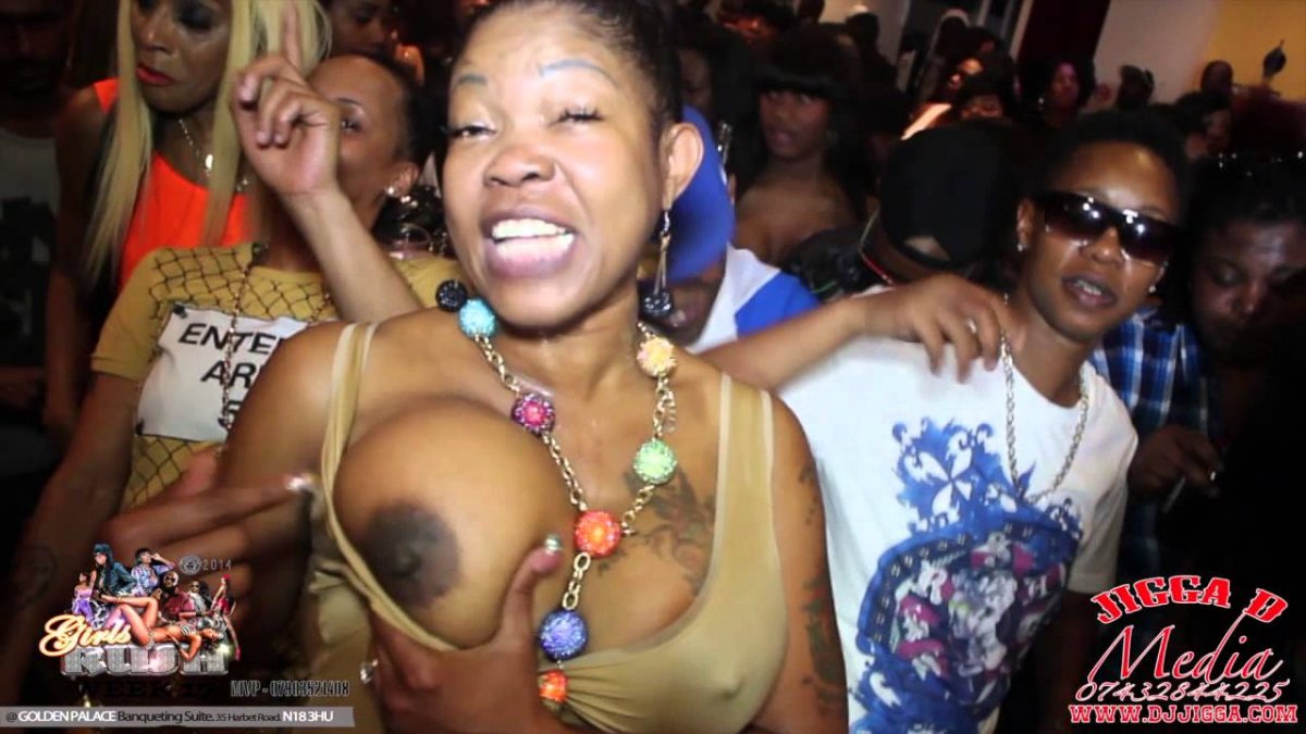 Nude Jamaican Dancehall Skin Out