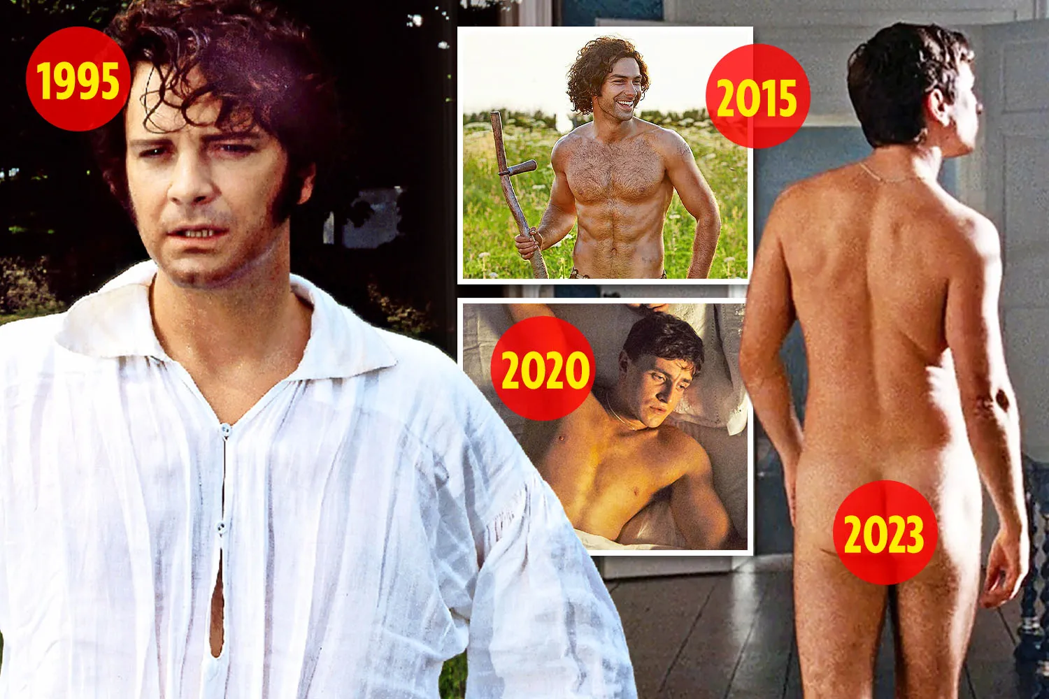 How Darcys dip led to Barrys strip as TV bosses embrace male nudity thanks to heartthrobs Aidan Turner and Paul Mescal