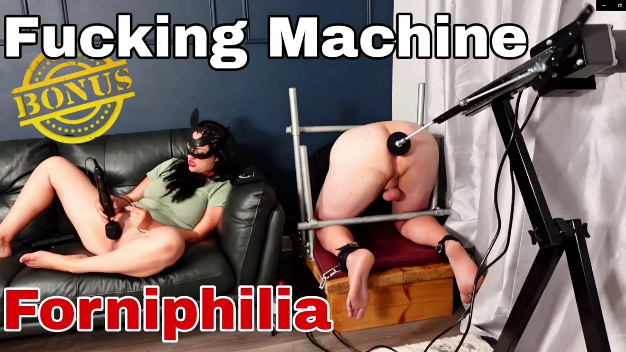 Femdom Neuken Machine Anale Prostaat Discipline Terwijl Ik Orgasme! Real Homemade bondage amateur koppel