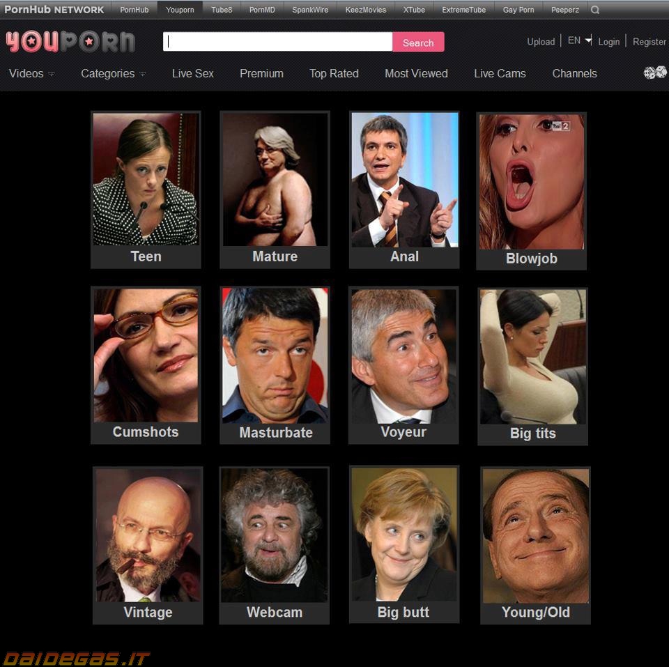 Politica e YOUPORN famose du risate