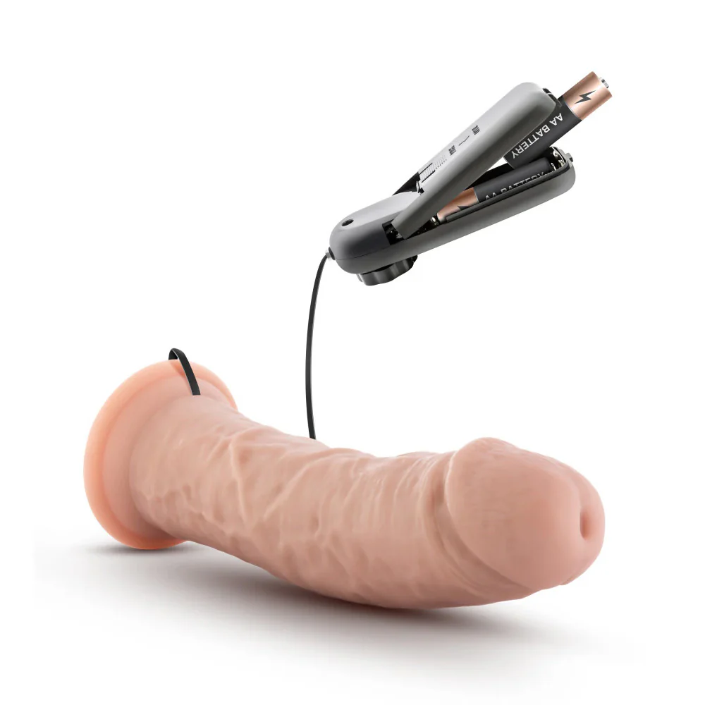 Dr. Skin Joe Realistic 8 Vibrating PVC Dildo Adult Sex Toy
