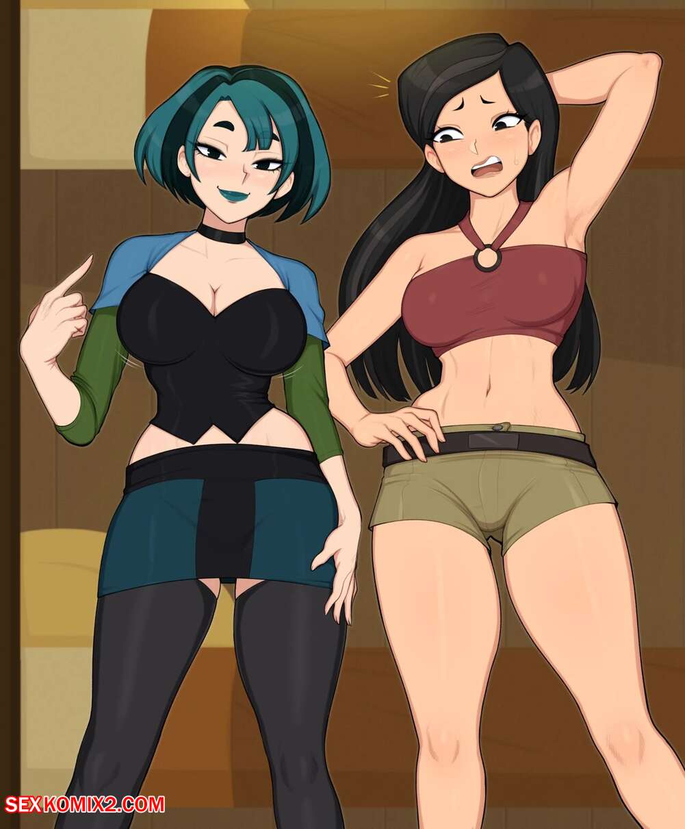 Porn comic Gwen and Heather. Total drama island. Afrobull Sex comic hot babes were