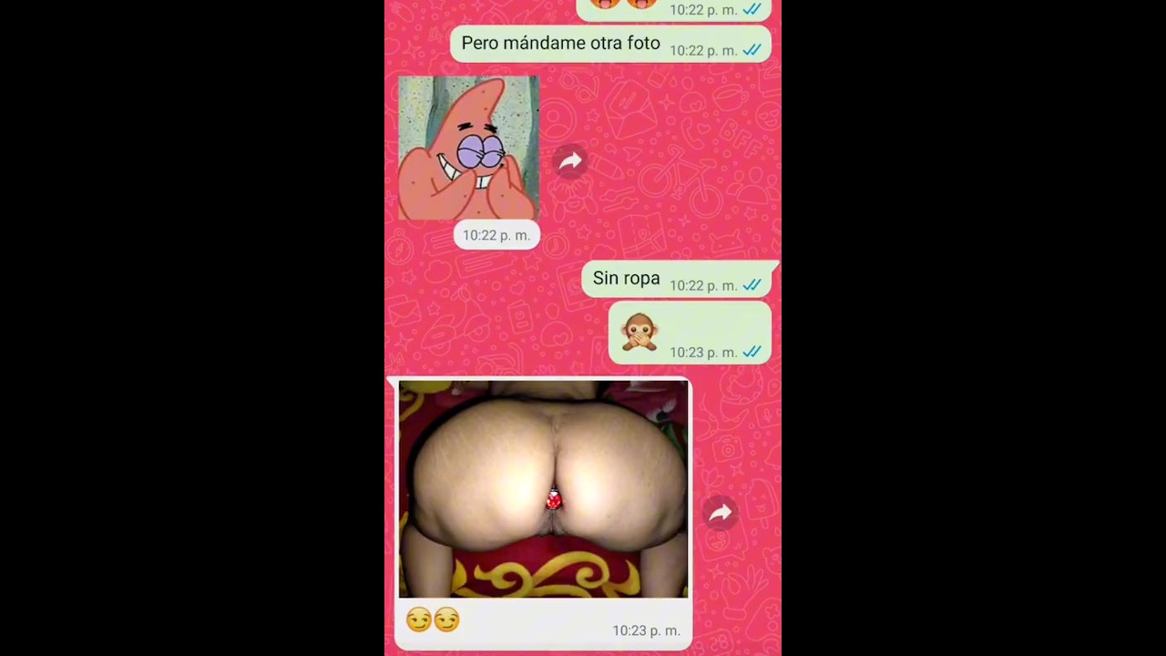 Conversacin de WhatsApp con la novia de mi mejor amigo acaba en una noche de sexo bien rico y duro.
