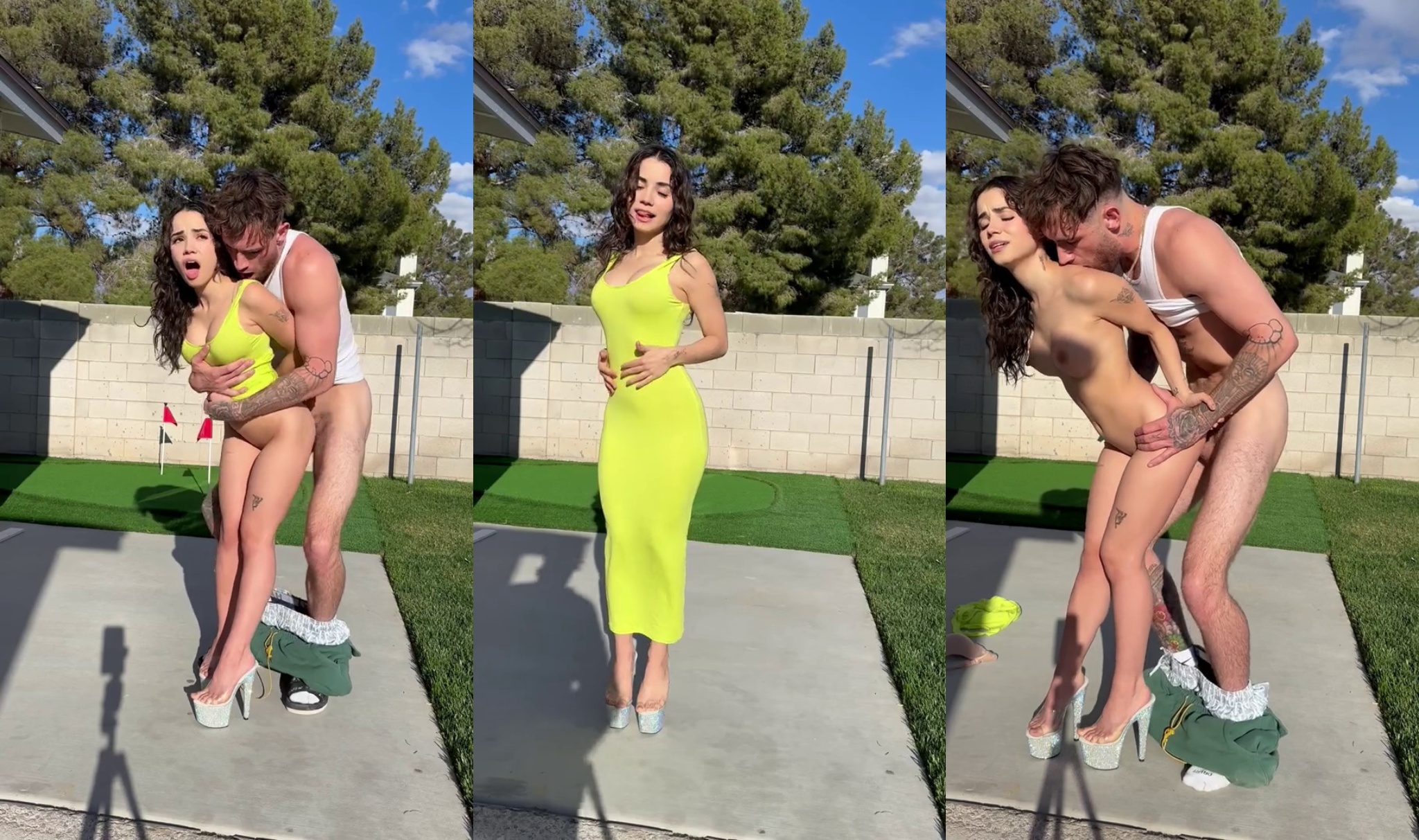 Jameliz Perfect Outdoor Sex Standing Up Porn Video Leaked