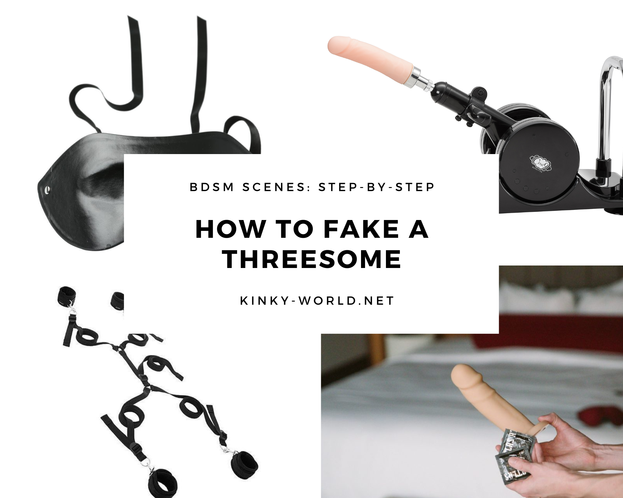BDSM Scenes Step-by-Step: How to Fake a Threesome