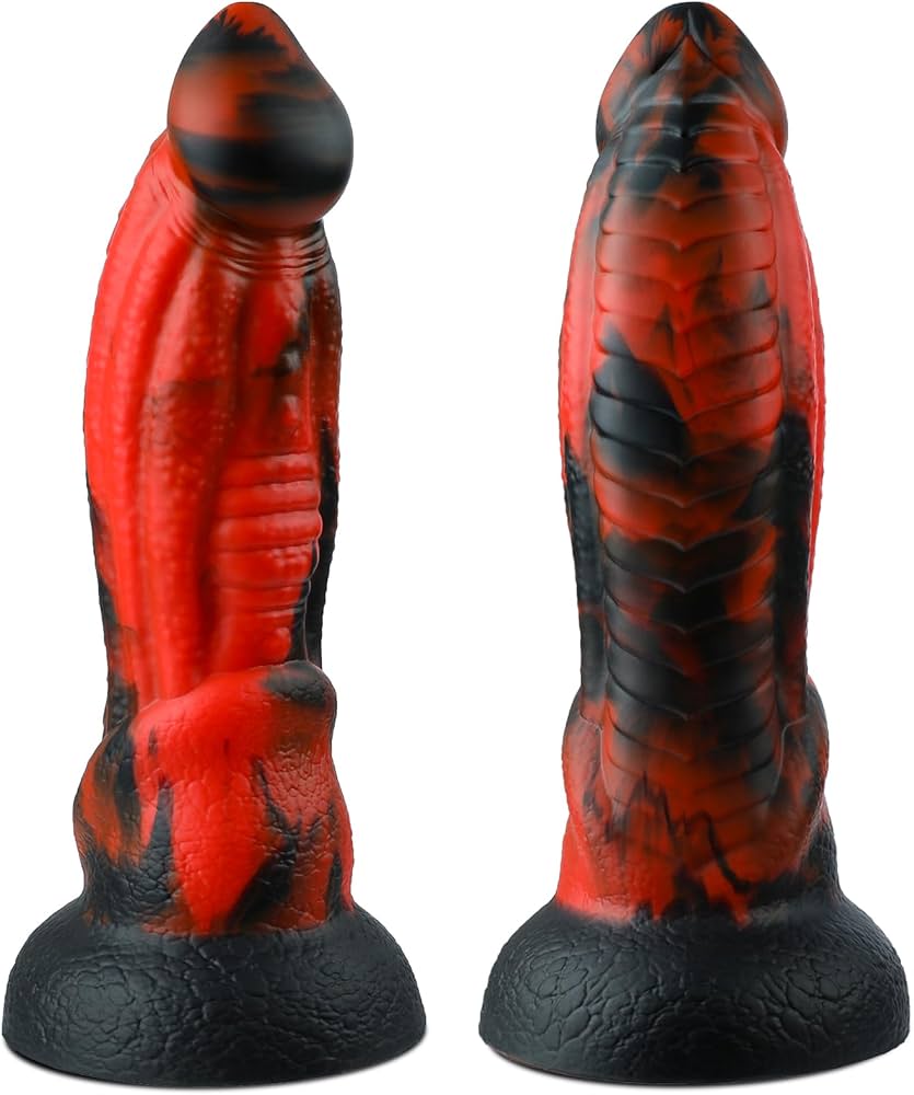 : Monster Realistic Dildo Sex Toys for Women 8.5 Inch Huge Dragon Dildo with Strong Suction Cup for Hands-Free Play Big Anal Dildos Silicone Fantasy Thick Dildo Prostate Massager Anal Plug Adult