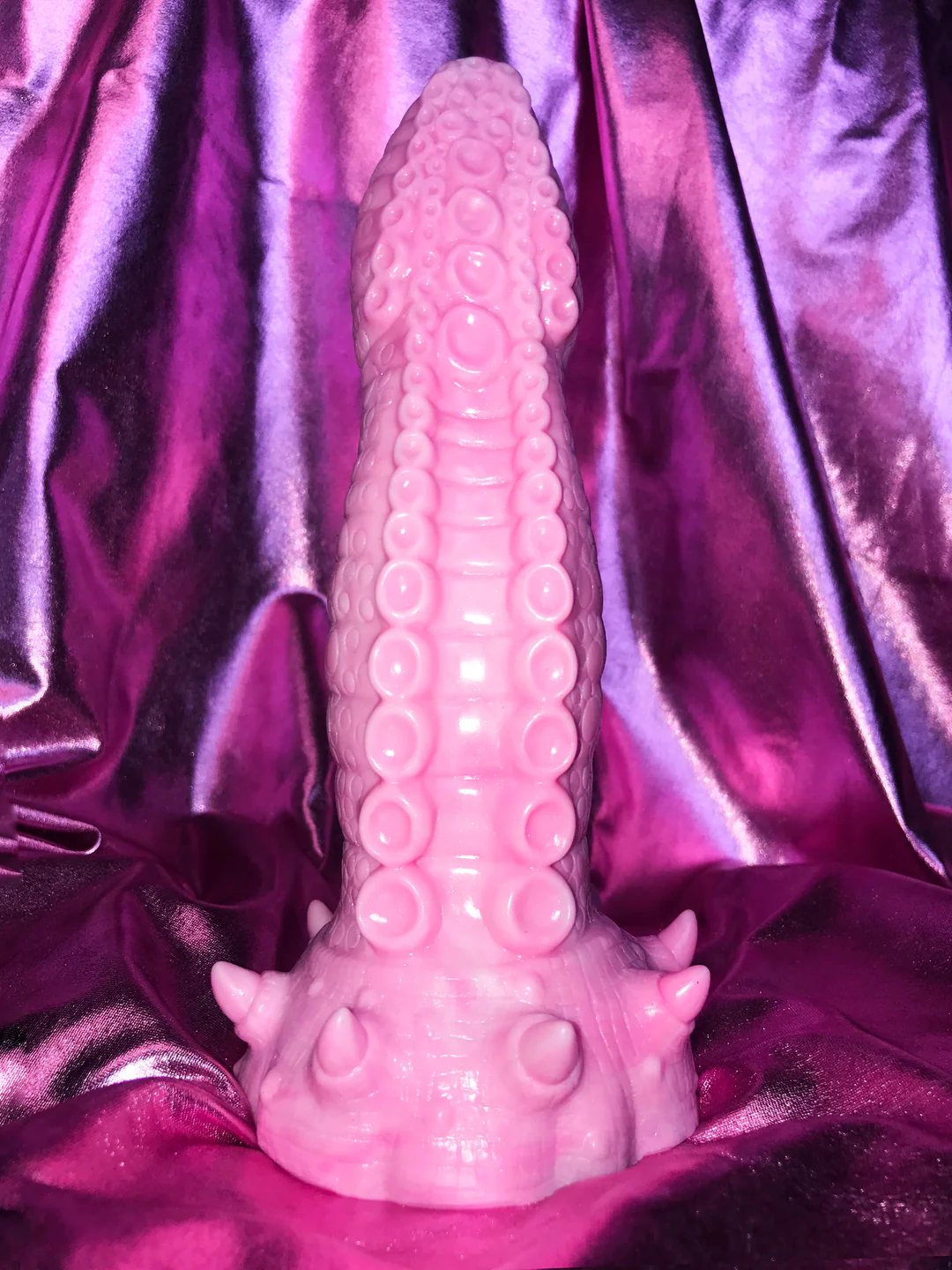 Pink Luminous Dragon Dildo 2 models