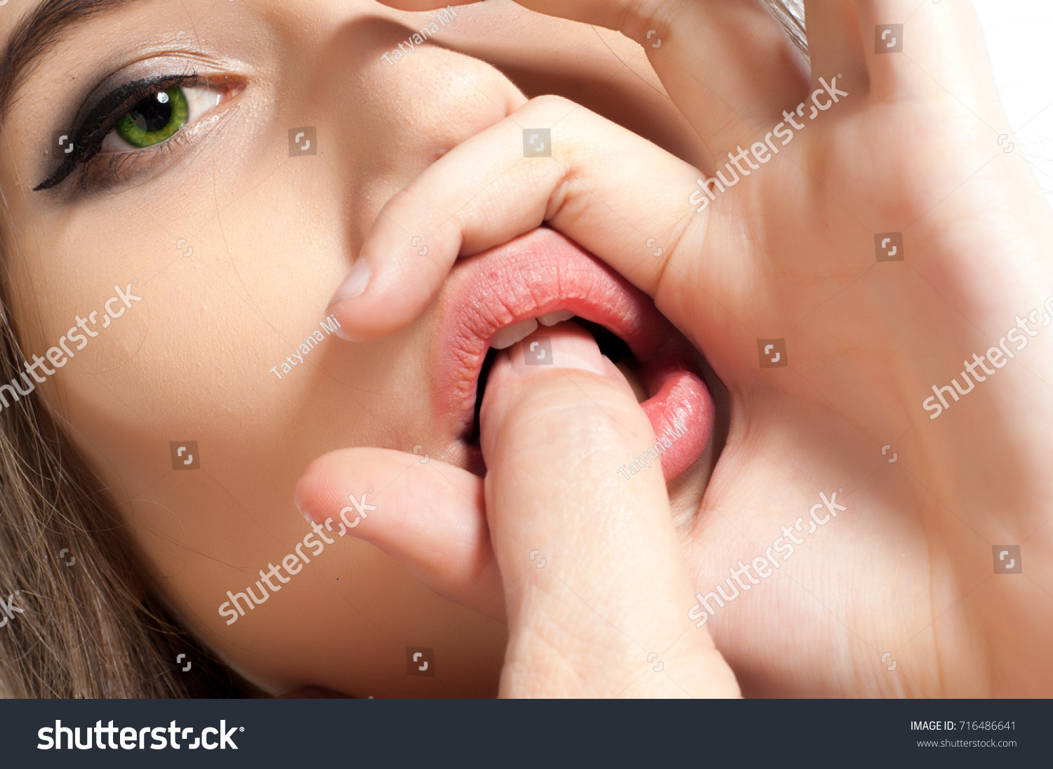 Fellatio Known Fellation Colloquially Blowjob Bj Stockfoto 716486641