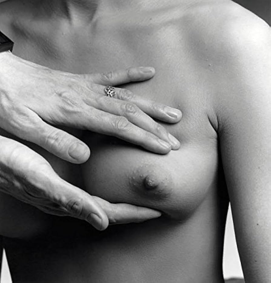 : A female nude from the waist up with a doctors hands conducting a clinical breast examination Poster Print by National Institutes of HealthStocktrek Images 16 x 16: Posters Prints
