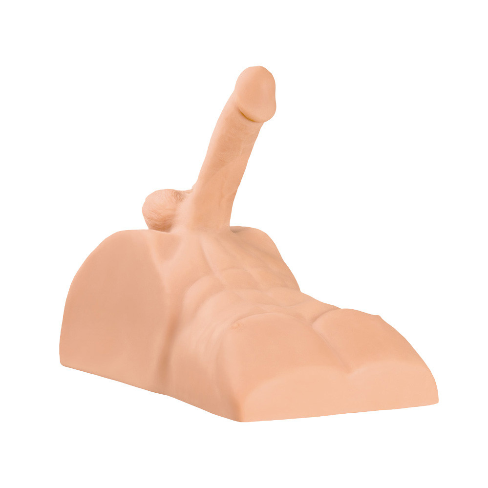 Buy the PDX Plus Perfect Ride with EZ Bang Design Torso Fanta Flesh Realistic Male Masturbator