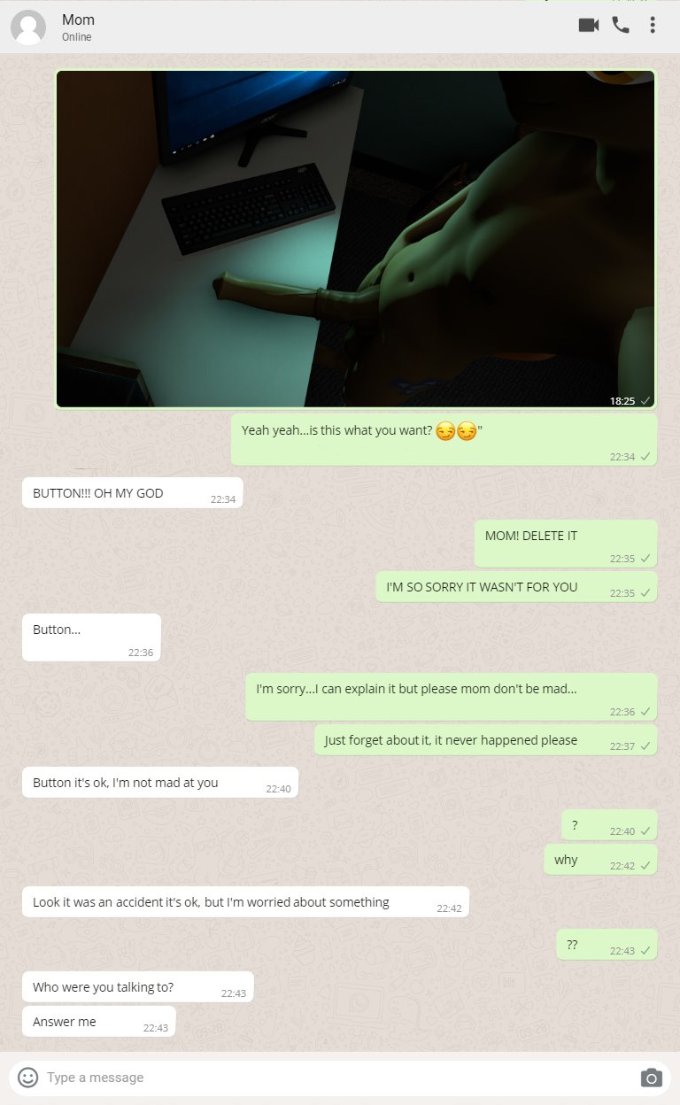 Accidental Chat comic porn