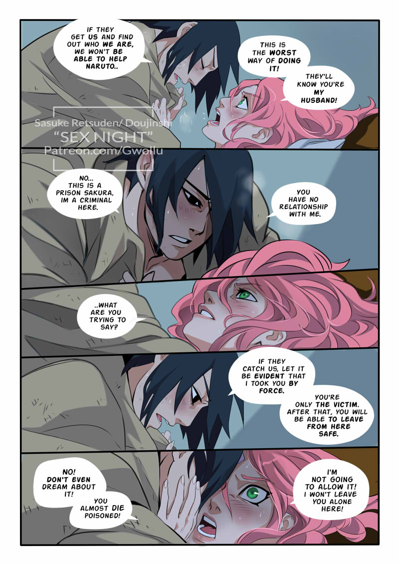 SASUKE RETSUDEN Sex Night Doujinshi PG -10 by Gwollu on DeviantArt