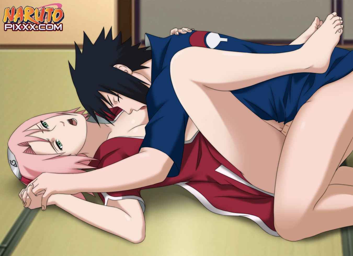 Sasuke and Sakura Remembering Childhood