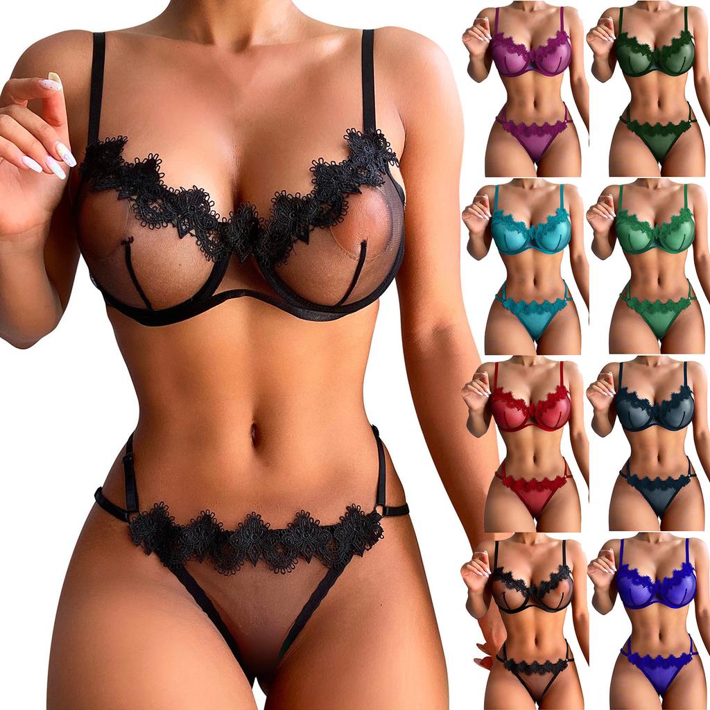 Dames sexy lingerie mode kant sexy set tweedelige pak lingerie kopen vanaf een prijs van 2.17
