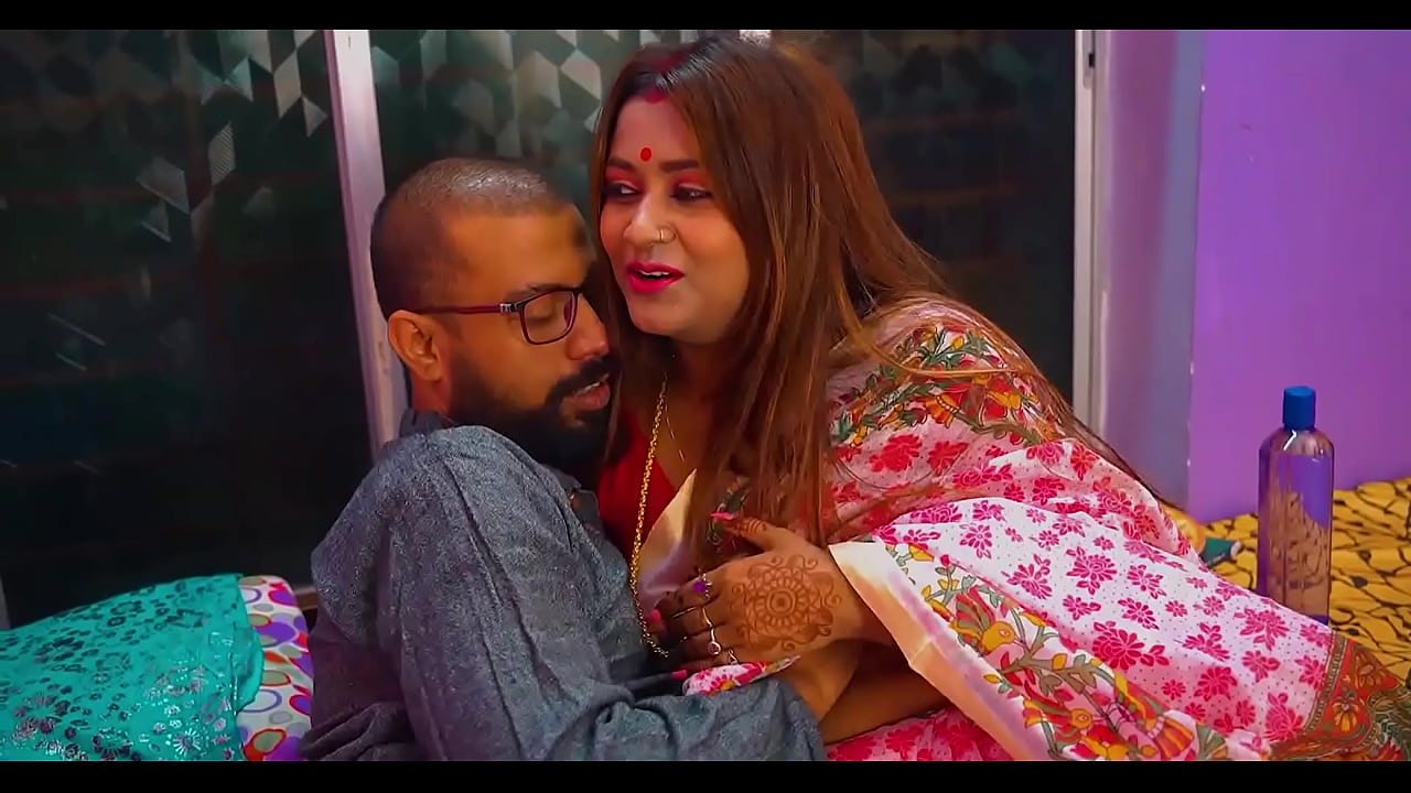 Beautiful Hot Desi Wife Seducing Husband Having Romantic Sex On Anniversary In Hindi