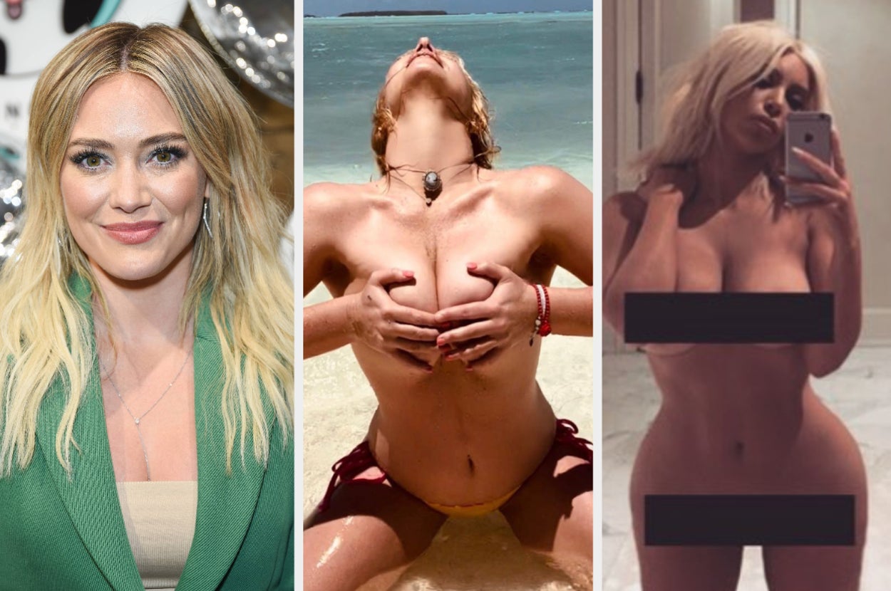 Hilary Duffs Nude Magazine Cover Compared With Britney Spears Naked Pictures