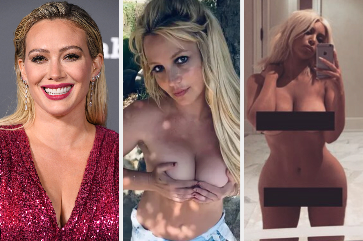 Hilary Duffs Nude Magazine Cover Compared With Britney Spears Naked Pictures