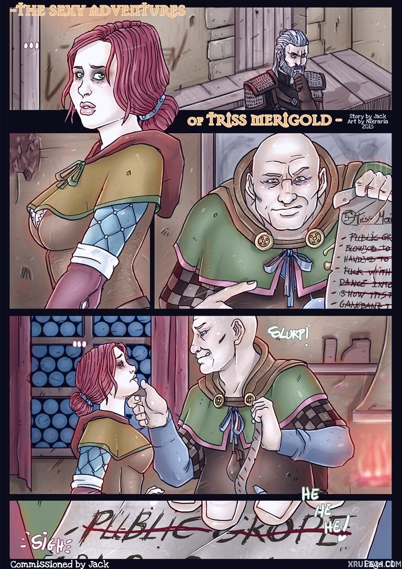 The Sexy Adventures of Triss Merigold porn comic