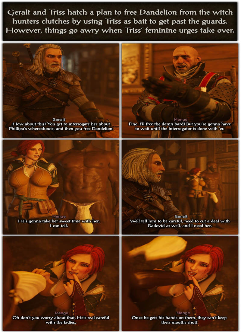 Triss Loses Control The Witcher 3 Currysfm