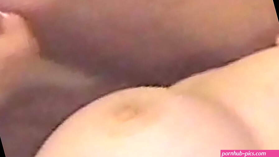 Guy lick cum off tits
