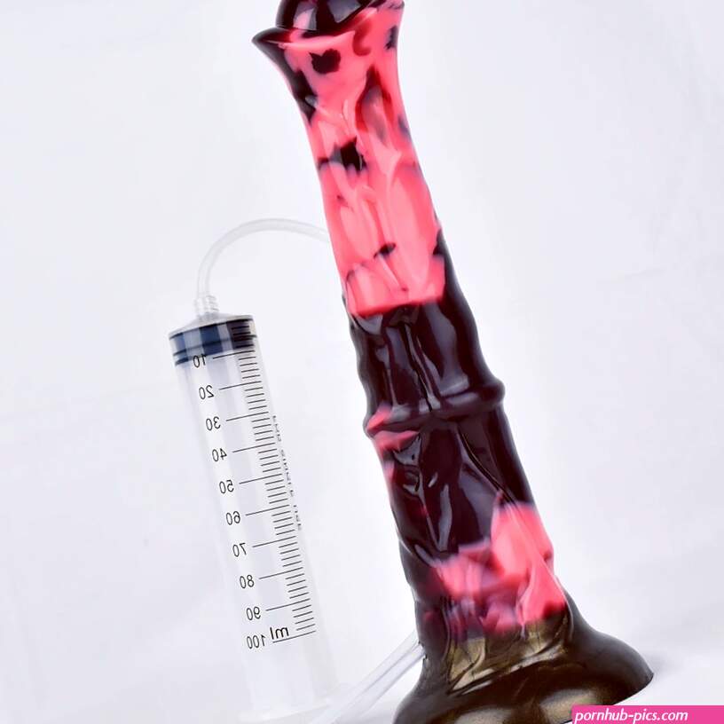 FAAK Manual Control Delay Ejaculation Squirting Dildo Pussy Lesbian Massage Wand for Masturbate with Pump