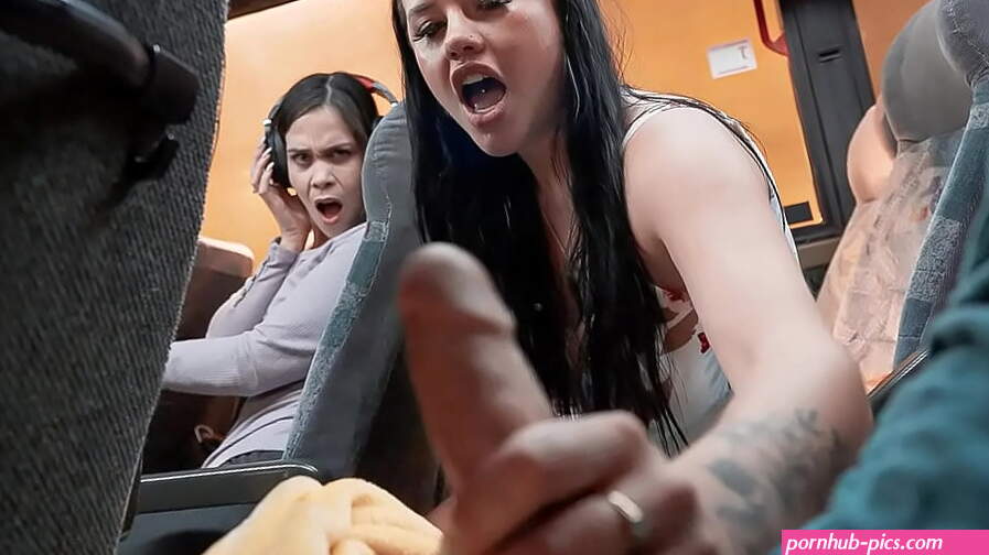 Sneaky Sex on the Public Bus