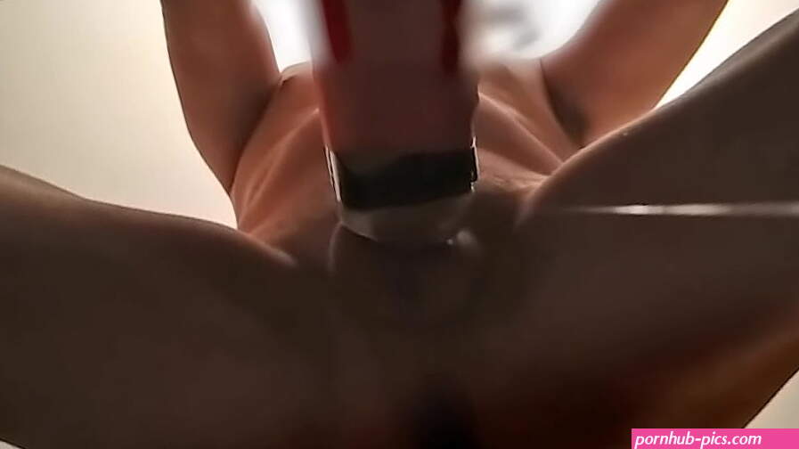 Fleshlight fuck from behind