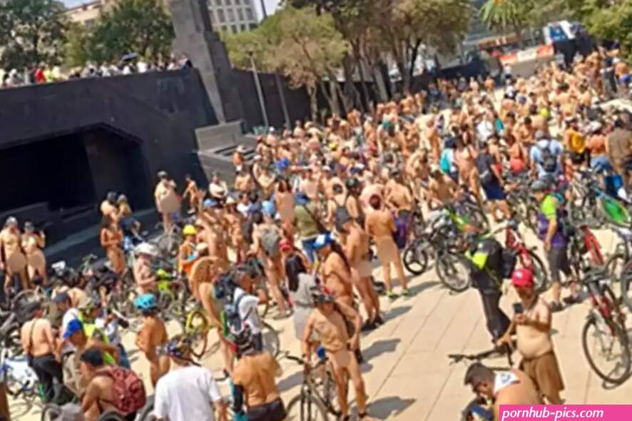 Unbelievable: Depraved Individuals Rode Naked on Bicycles Due to an Unusual Request