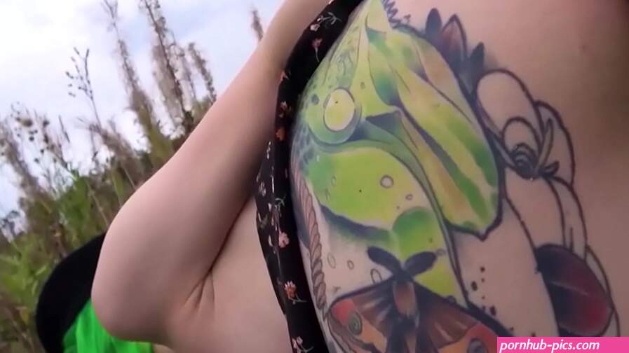 Naughty girl in French girls outfit enjoys dildo outdoors masturbation atm creampie anal gaping Helly Rite