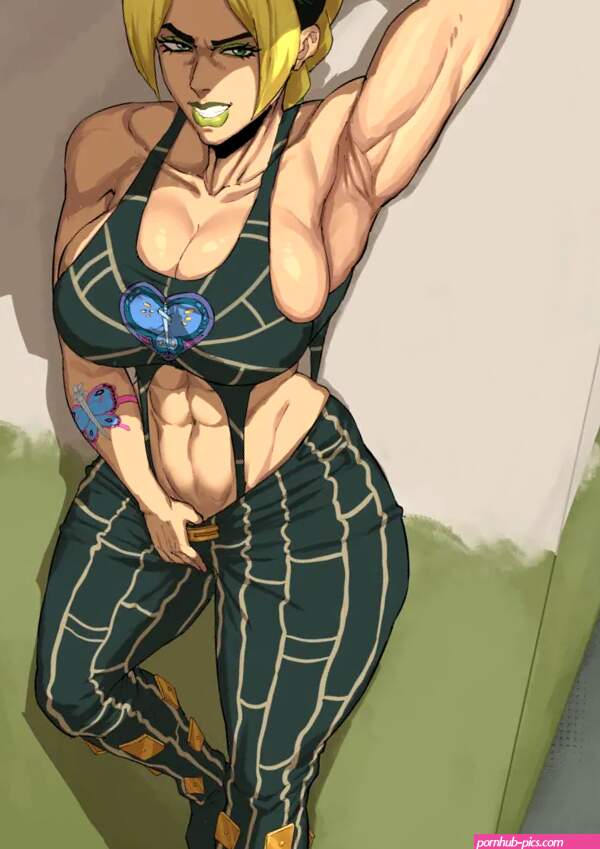 Jolyne Cujohs Blowjob comic porn