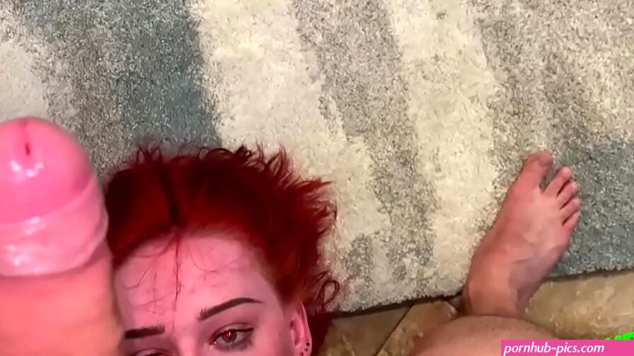 Submissive Redhead Slut Gets an Aggressive Face Fucking
