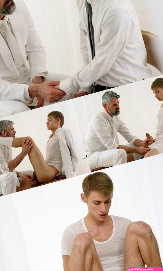 Grey-Haired Mormon Man Fucks Blond Missionary Boy Blog