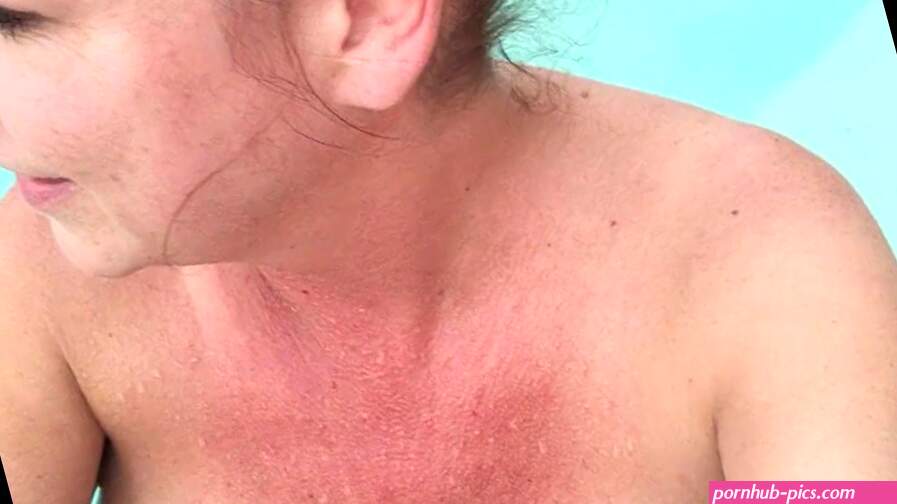 Amateur Wife Material Smokes Exercises Naked in Swimming Pool