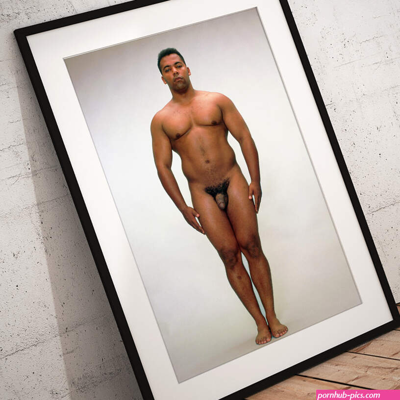Front View Of A Healthy Naked Man Art Print by Hattie Young Science Photo Library