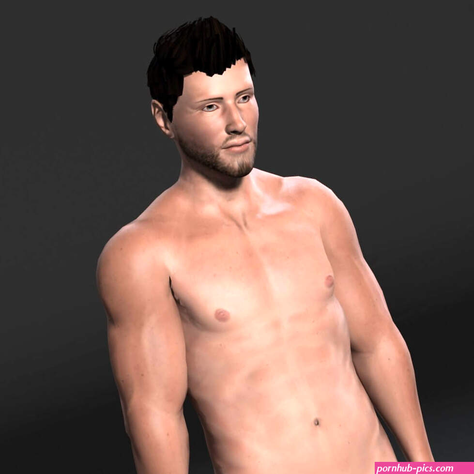Animated Naked Man