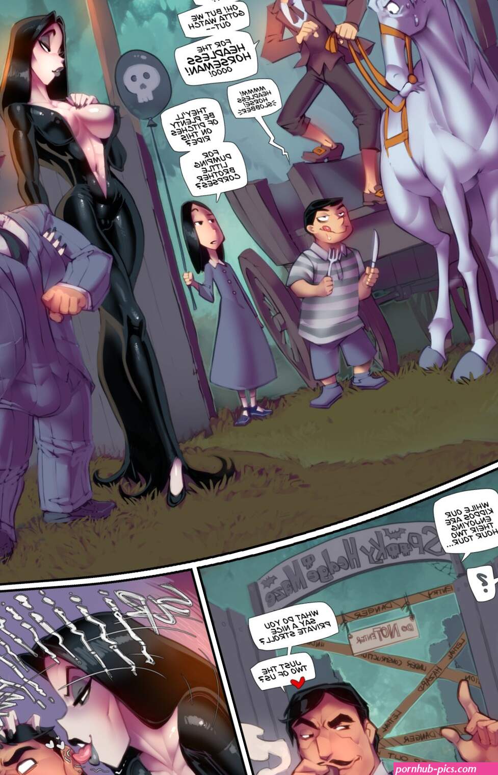 Things that Bump in the Night ongoing comic porn