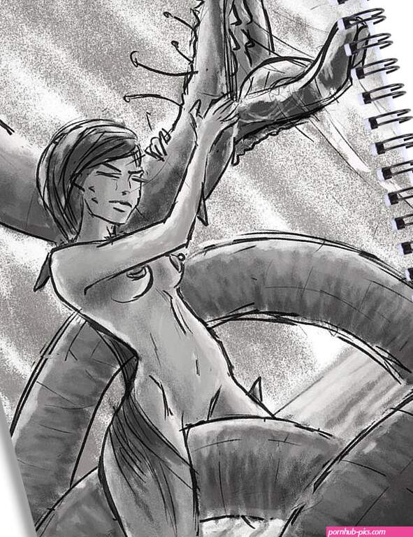 Bad Dragon sex Snake erotic fantasy Succubus art hentai pussy nude girl boobs Alien Incubus nipple Spiral Notebook by Michael Milotvorsky