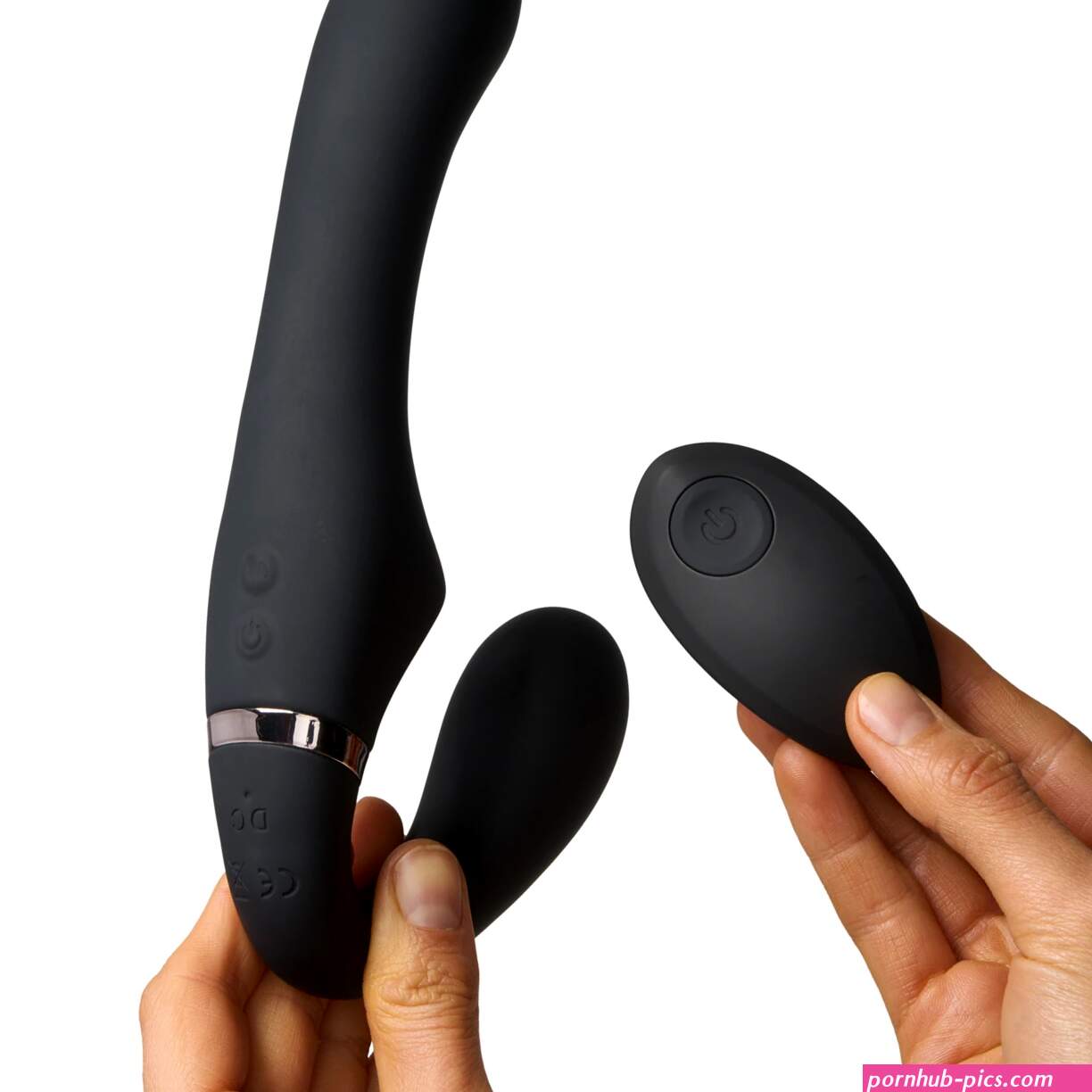 Sinful Couples Oplaadbare Strap-on Dildo met Afstandsbediening